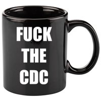 Anti CDC 11oz C Handle Ceramic Mug