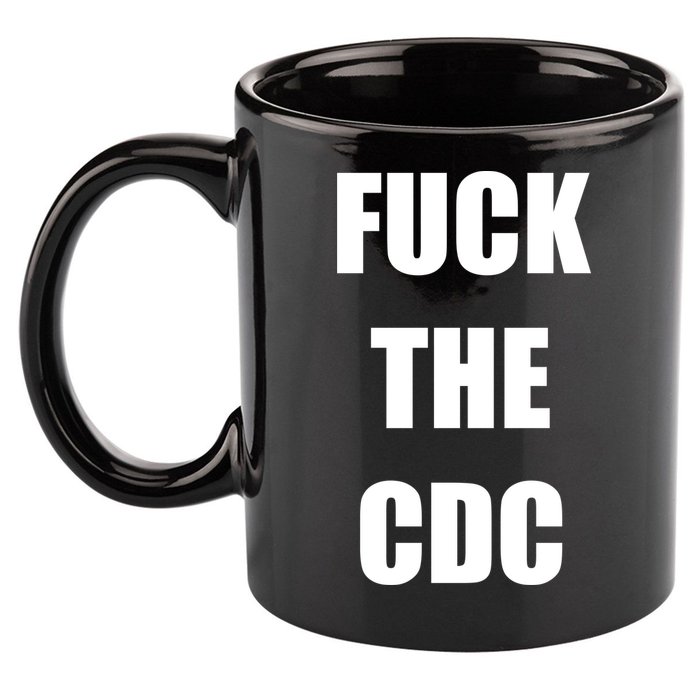Anti CDC 11oz C Handle Ceramic Mug