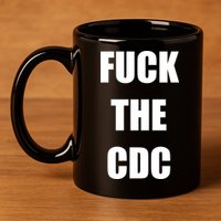 Anti CDC 11oz C Handle Ceramic Mug