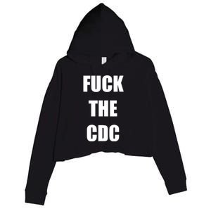 Anti CDC Crop Fleece Hoodie