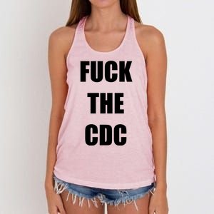 Anti CDC Women's Knotted Racerback Tank