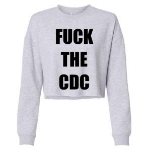 Anti CDC Cropped Pullover Crew