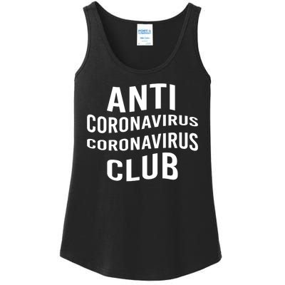 Anti Coronavirus Coronavirus Club Ladies Essential Tank