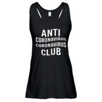 Anti Coronavirus Coronavirus Club Ladies Essential Flowy Tank