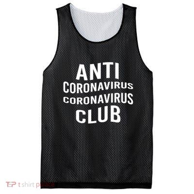 Anti Coronavirus Coronavirus Club Mesh Reversible Basketball Jersey Tank