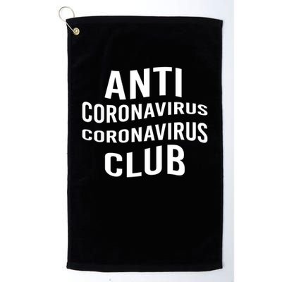 Anti Coronavirus Coronavirus Club Golf Towel