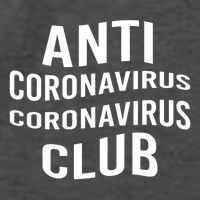 Anti Coronavirus Coronavirus Club Vector Backpack