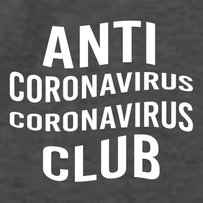 Anti Coronavirus Coronavirus Club Vector Backpack