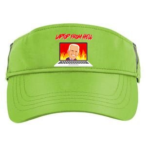 Anti Joe Biden Laptop From Hell Adult Drive Performance Visor