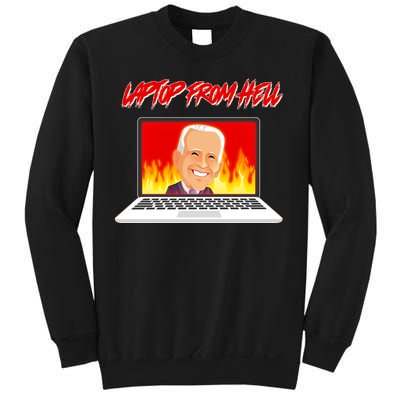 Anti Joe Biden Laptop From Hell Sweatshirt