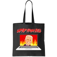 Anti Joe Biden Laptop From Hell Tote Bag