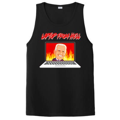 Anti Joe Biden Laptop From Hell PosiCharge Competitor Tank