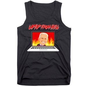 Anti Joe Biden Laptop From Hell Tank Top