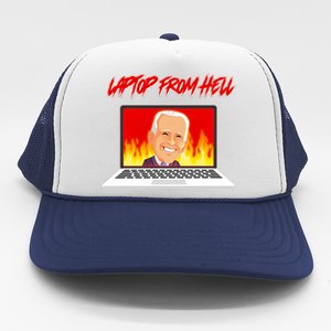 Anti Joe Biden Laptop From Hell Trucker Hat