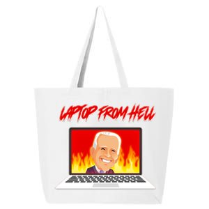 Anti Joe Biden Laptop From Hell 25L Jumbo Tote