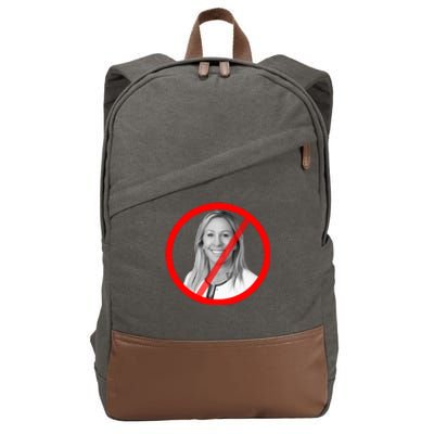 Anti Marjorie Taylor Greene MTG Cotton Canvas Backpack