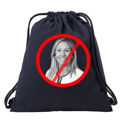 Anti Marjorie Taylor Greene MTG Drawstring Bag