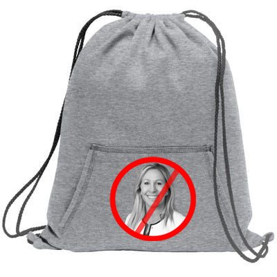 Anti Marjorie Taylor Greene MTG Sweatshirt Cinch Pack Bag