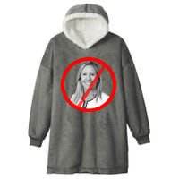 Anti Marjorie Taylor Greene MTG Hooded Wearable Blanket