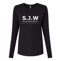 Anti SJW Womens Cotton Relaxed Long Sleeve T-Shirt