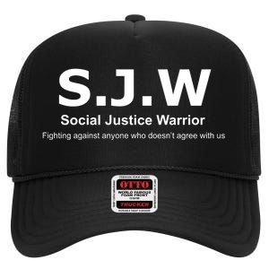 Anti SJW High Crown Mesh Back Trucker Hat