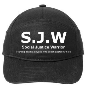 Anti SJW 7-Panel Snapback Hat