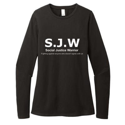 Anti SJW Womens CVC Long Sleeve Shirt