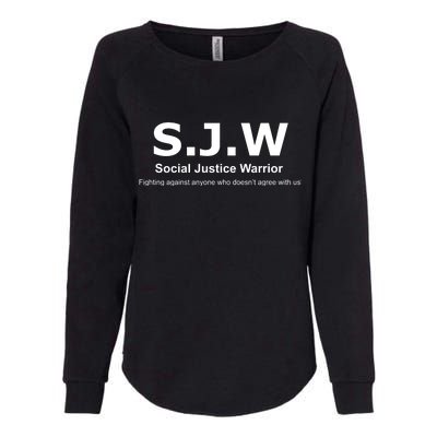 Anti SJW Womens California Wash Sweatshirt