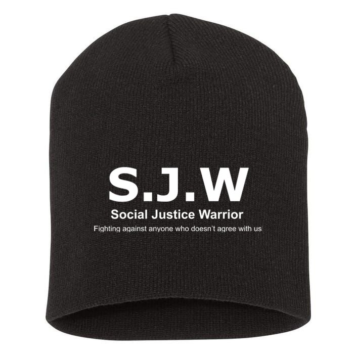 Anti SJW Short Acrylic Beanie