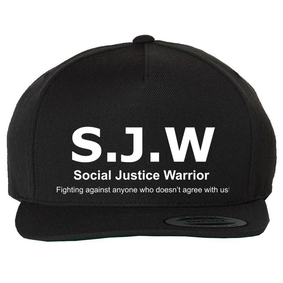 Anti SJW Wool Snapback Cap