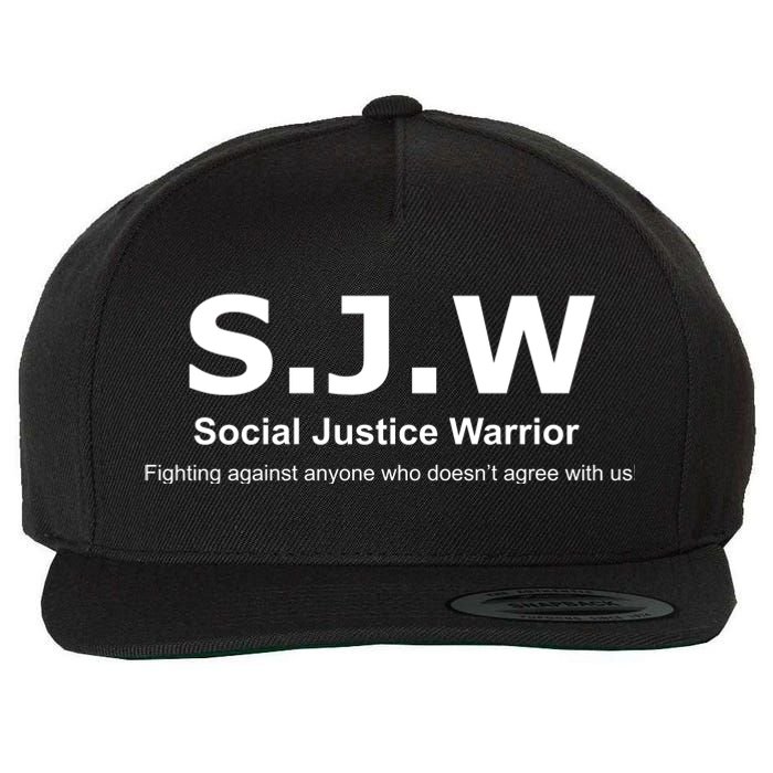 Anti SJW Wool Snapback Cap