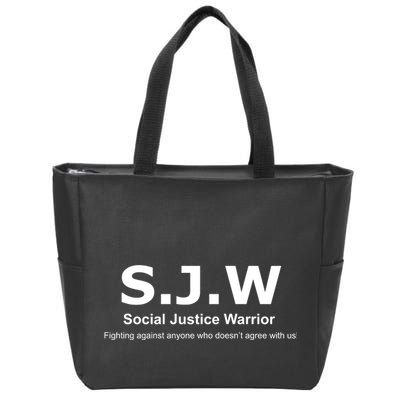 Anti SJW Zip Tote Bag