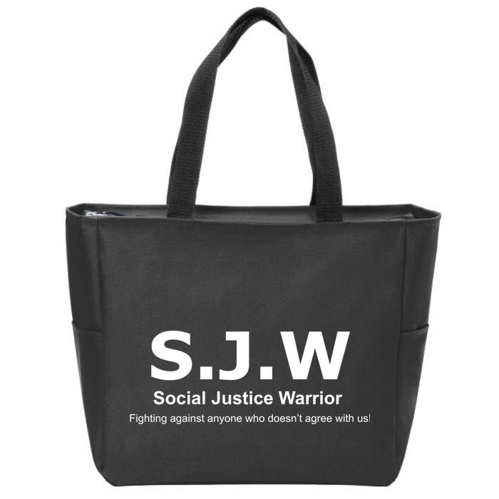 Anti SJW Zip Tote Bag