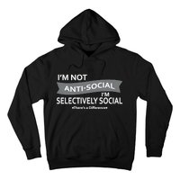 Anti-Social Funny Sarcastic Meme Hoodie