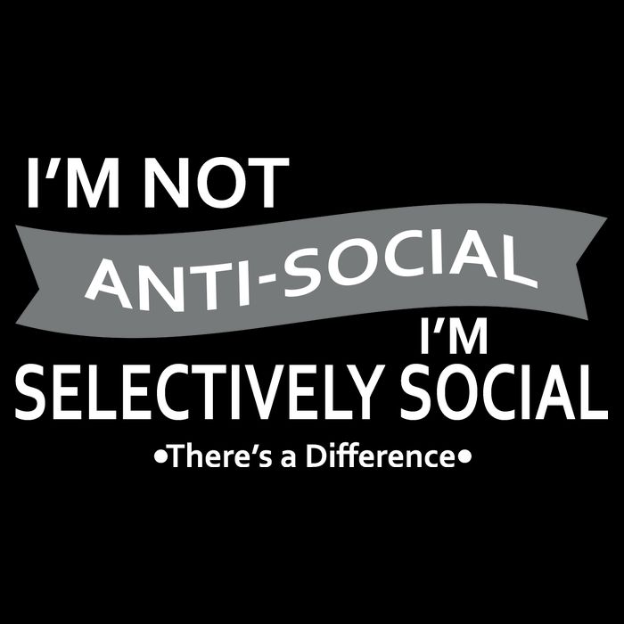 Anti-Social Funny Sarcastic Meme Wool Snapback Cap