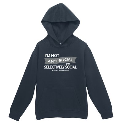 Anti-Social Funny Sarcastic Meme Urban Pullover Hoodie