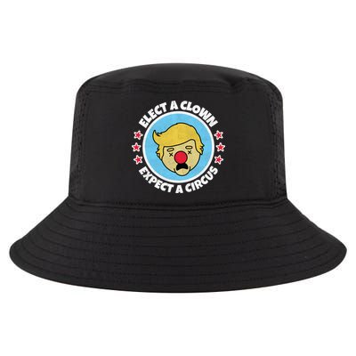 Anti Trump Elect A Clown Expect A Circus Cool Comfort Performance Bucket Hat