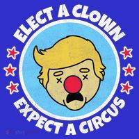 Anti Trump Elect A Clown Expect A Circus T-Shirt
