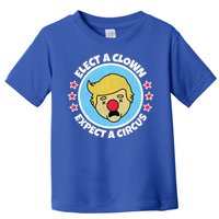 Anti Trump Elect A Clown Expect A Circus Toddler T-Shirt