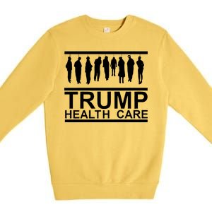 Anti Trump Health Care Premium Crewneck Sweatshirt