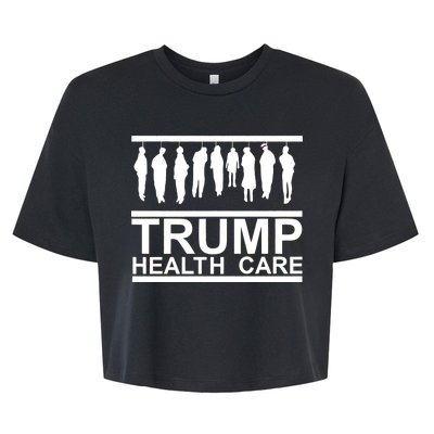 Anti Trump Health Care Bella+Canvas Jersey Crop Tee