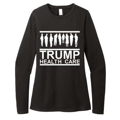 Anti Trump Health Care Womens CVC Long Sleeve Shirt