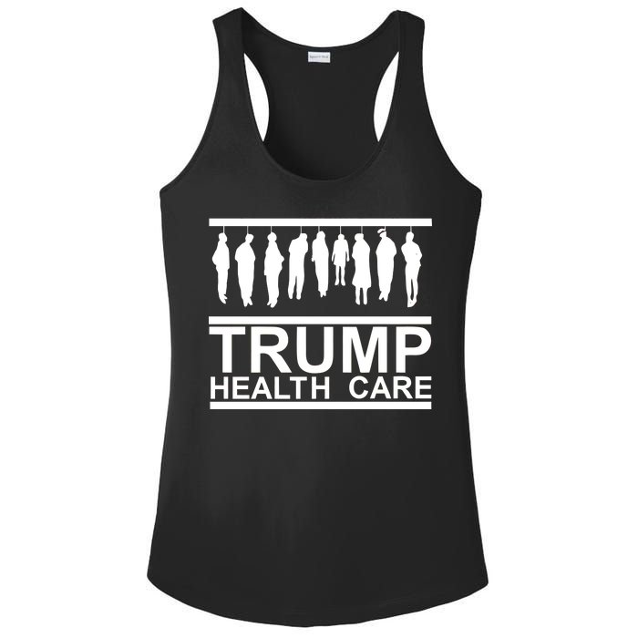 Anti Trump Health Care Ladies PosiCharge Competitor Racerback Tank