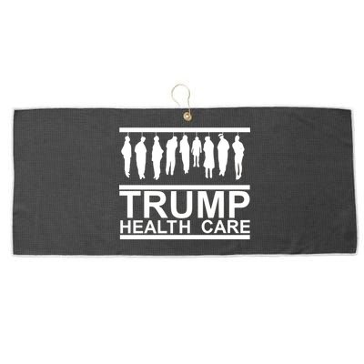 Anti Trump Health Care Large Microfiber Waffle Golf Towel