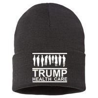 Anti Trump Health Care Sustainable Knit Beanie