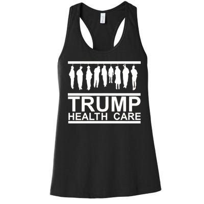 Anti Trump Health Care Women's Racerback Tank