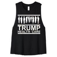 Anti Trump Health Care Women's Racerback Cropped Tank