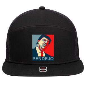 Anti Trump Pendejo Never Trump Not My President 7 Panel Mesh Trucker Snapback Hat