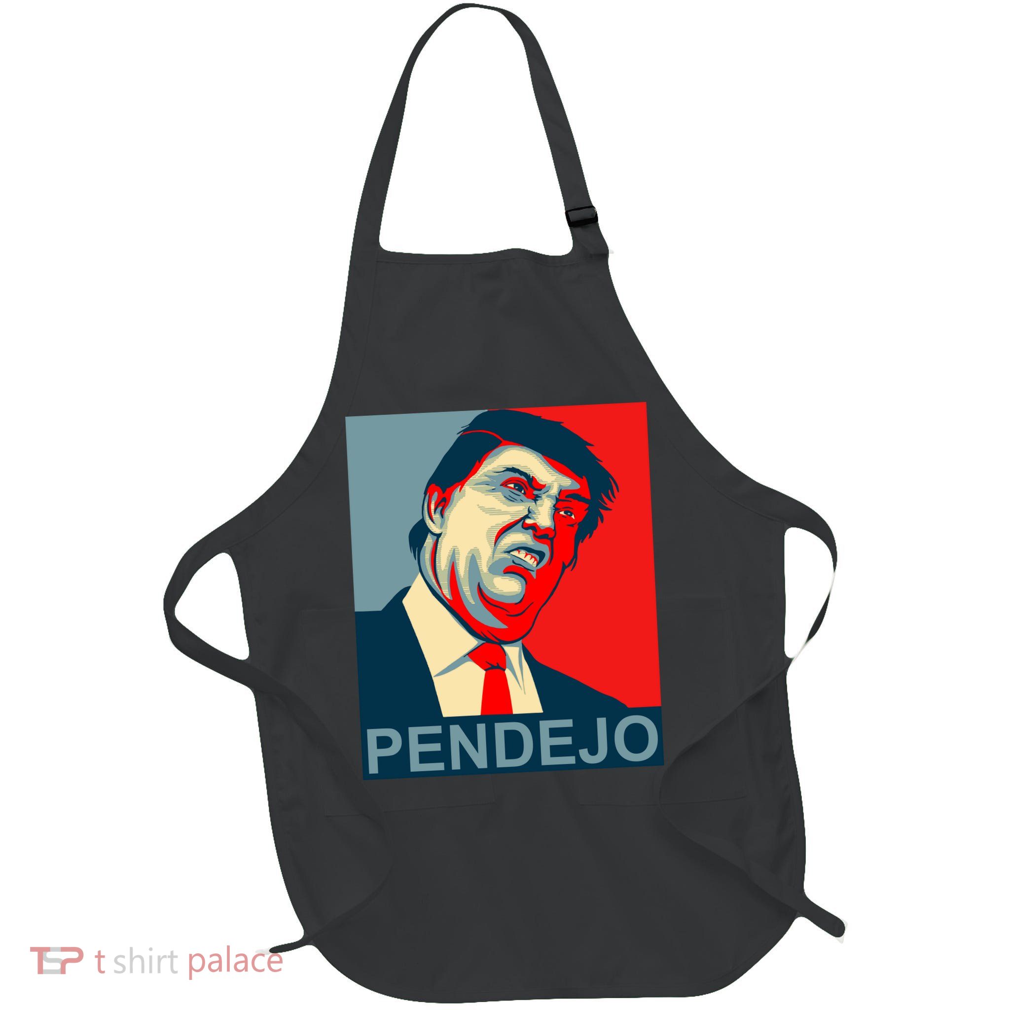 Anti Trump Pendejo Never Trump Not My President Full-Length Apron With Pockets