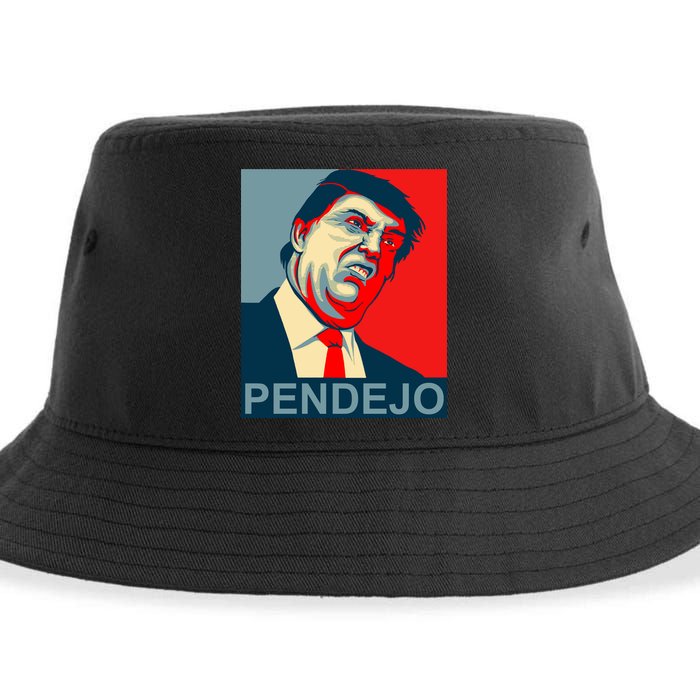 Anti Trump Pendejo Never Trump Not My President Sustainable Bucket Hat